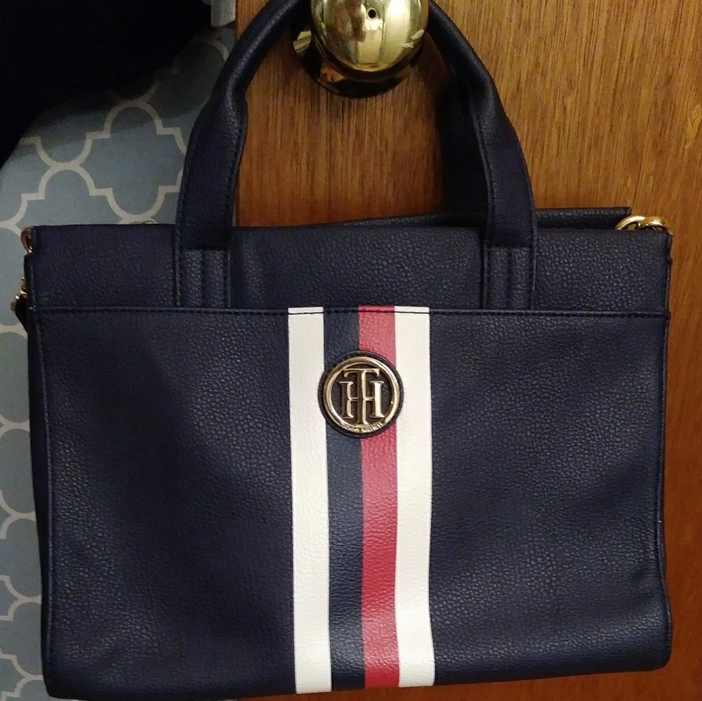 Tommy Hilfiger tote bag with long strap